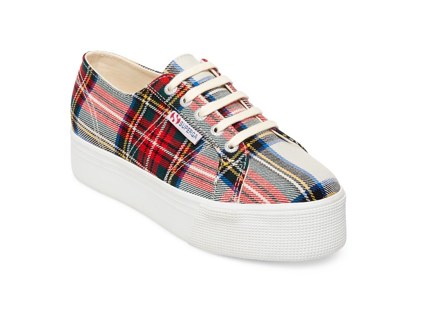 Superga Plataforma Mujer Multicolor - 2790 Tartanw - 813249ETY